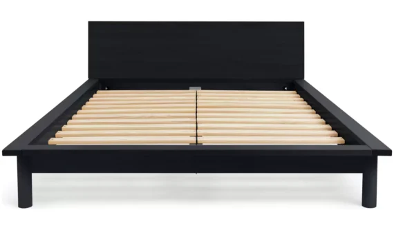 Habitat Akio Double Wooden Platform Bed Frame - Natural - Image 4