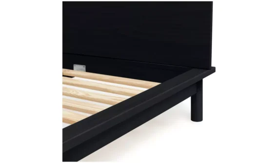 Habitat Akio Double Wooden Platform Bed Frame - Natural - Image 6