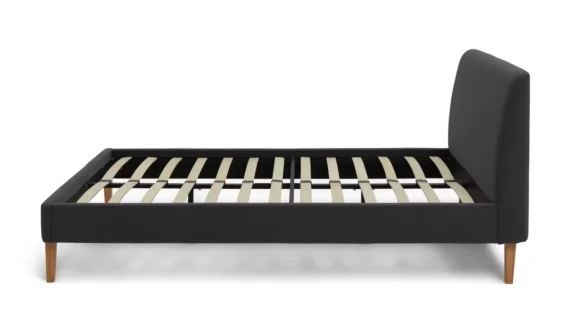 Habitat Ren Kingsize Fabric Bed Frame - Charcoal - Image 4