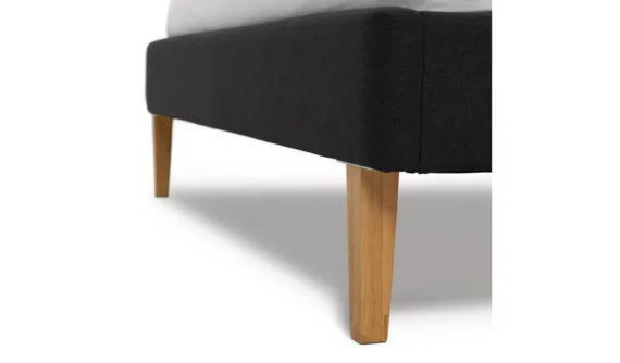 Habitat Ren Kingsize Fabric Bed Frame - Charcoal - Image 7