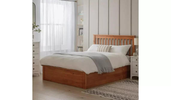 Aspley Kingsize Wooden Ottoman Bed Frame