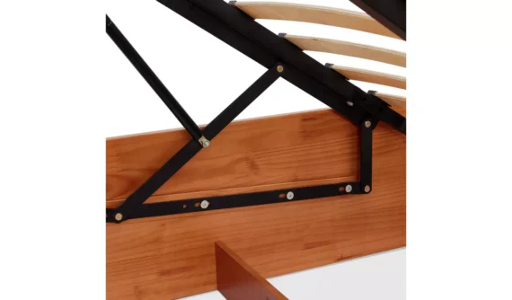 Aspley Kingsize Wooden Ottoman Bed Frame - Image 6
