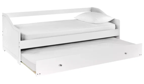 Habitat Brooklyn Day Bed with Trundle - White - Image 3