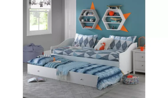 Habitat Brooklyn Day Bed with Trundle - White